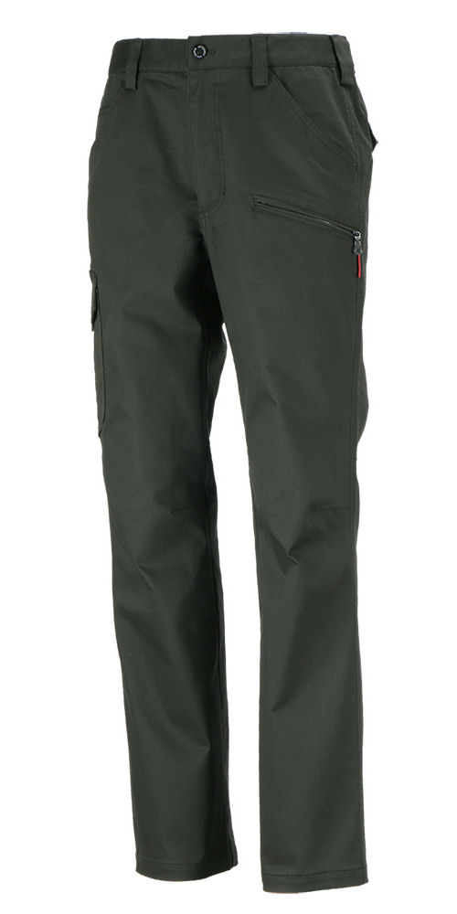 カジメイク　Ｔ／Ｃストレッチカーゴパンツ　６７７４　ダークオリーブ　Ｍ