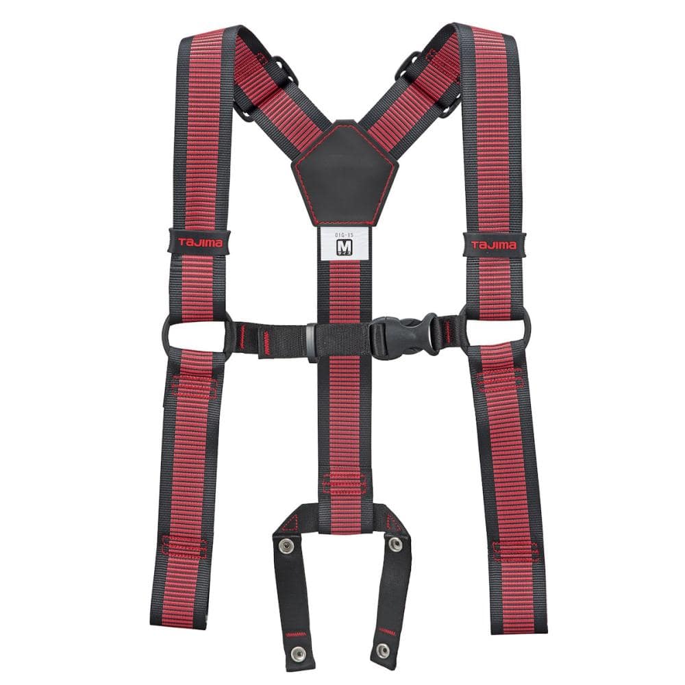 タジマ（ＴＪＭデザイン）　サスペンダーリミテッドＬＭライン赤　　　　　　ＹＰＬＭ－ＬＲＥ