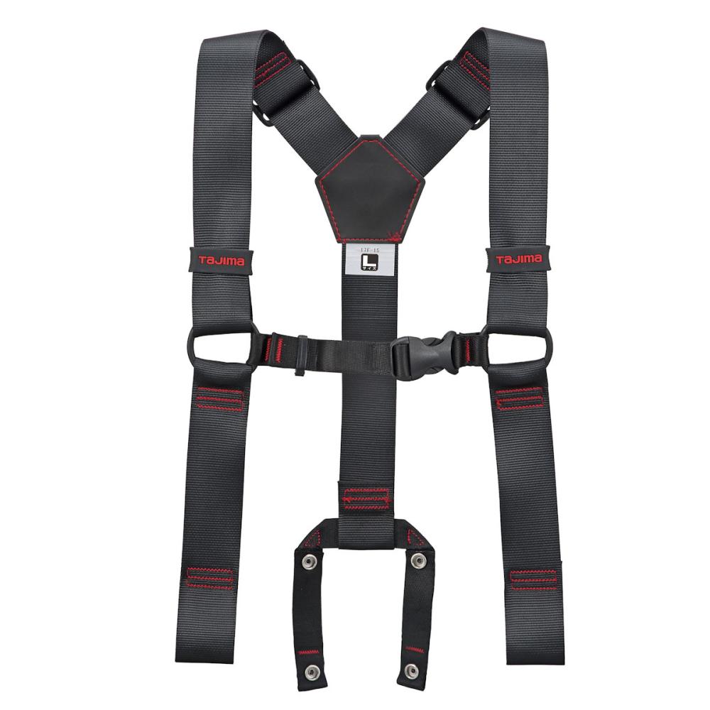 タジマ（ＴＪＭデザイン）　サスペンダーＬ黒　　　　　ＹＰＬ－ＢＫ