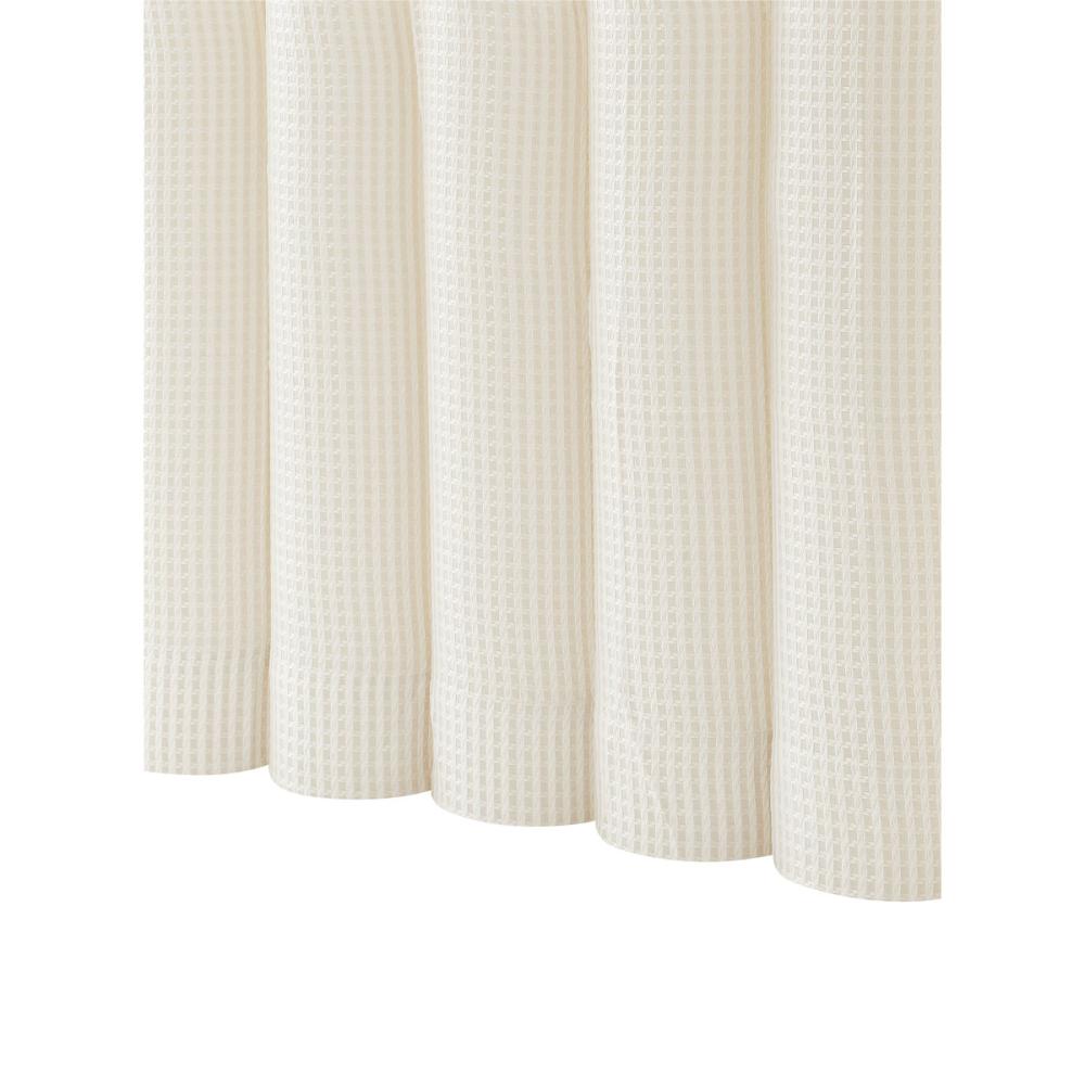 ドレープカーテン　ホイップ　アイボリー　１００×２００ｃｍ　２枚組