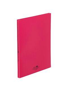 リヒト　クリヤーブックフラットＡ４　２０ポケット　赤　Ｎ５０６１‐３