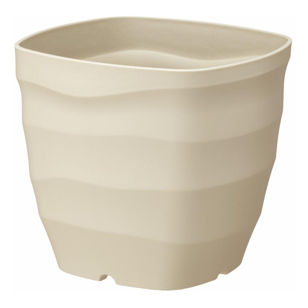 フレグラースクエアポット　２４型　アイボリー