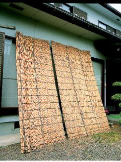 你的品牌名　よしず　９尺×６尺　Ｋ９－６