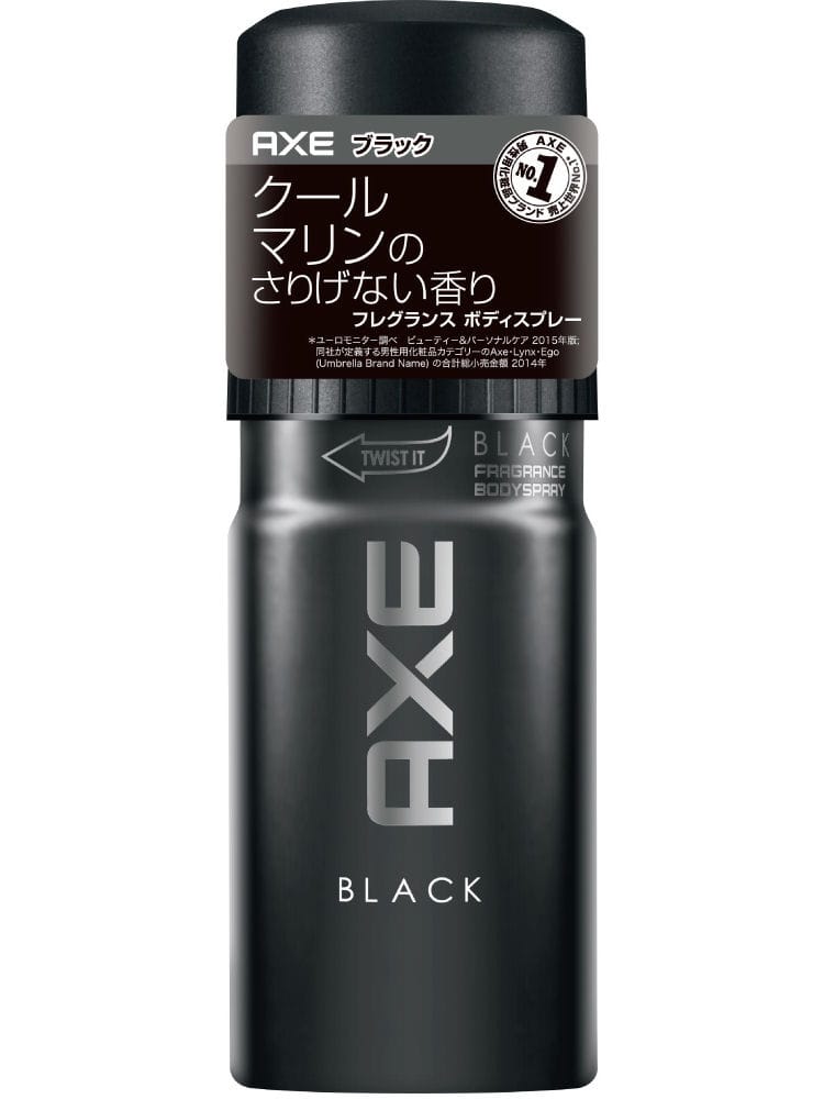 ユニリーバ　アックス　フレグランスボディスプレー　ブラック　６０ｇ