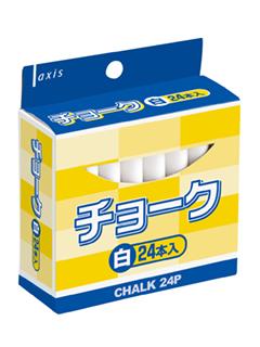 デビカ　チョーク２４本入　白
