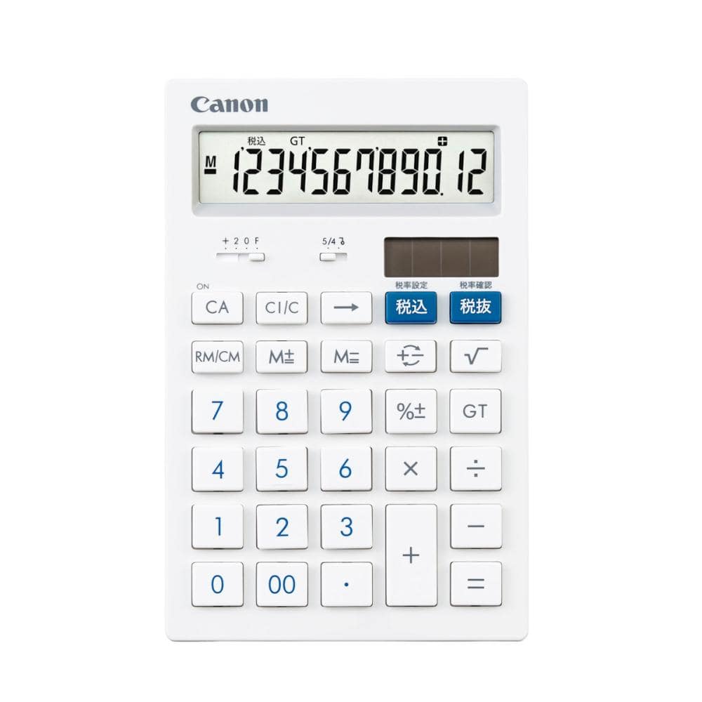キヤノン　抗菌電卓　ＨＳ－１２１ＴＳＯＢ