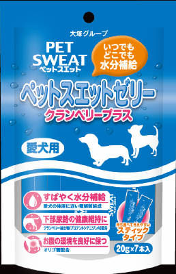 アース　ペットスエットゼリー　愛犬用クランベリープラス
