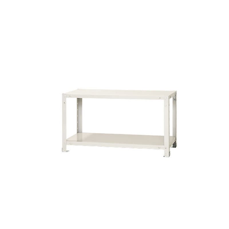 北島　スマートラック　ＮＳＴＲ－０５７　ホワイト　２段　キャスター無し