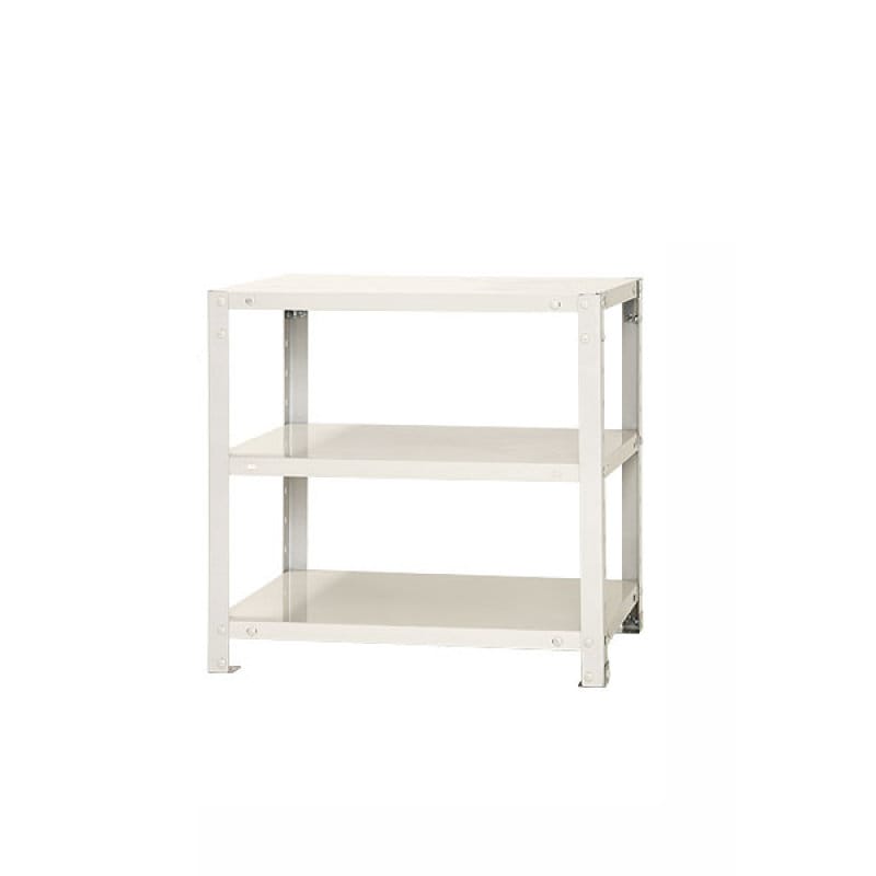 北島　スマートラック　ＮＳＴＲ－１３７　ホワイト　３段　キャスター無し