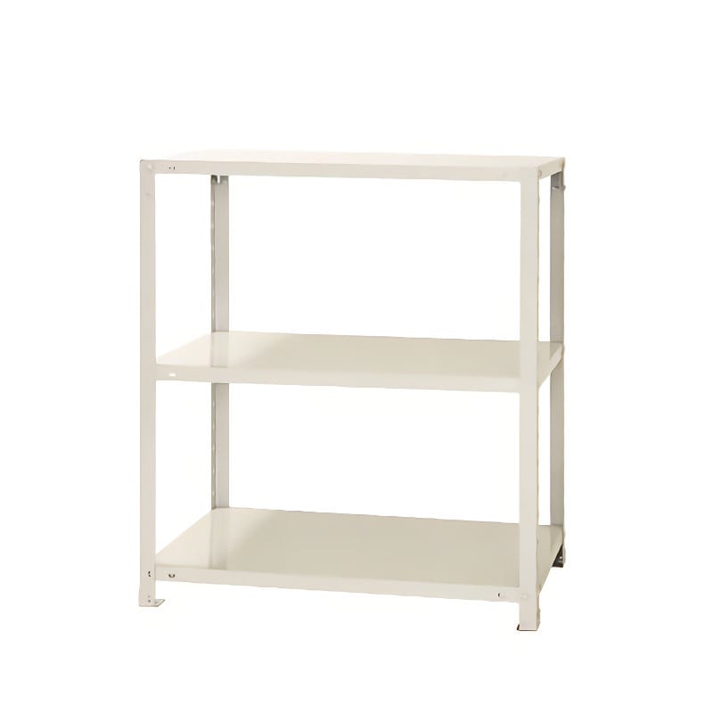 北島　スマートラック　ＮＳＴＲ－３５４　ホワイト　３段　キャスター無し