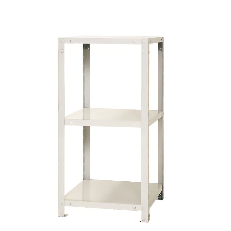 北島　スマートラック　ＮＳＴＲ－３２７　ホワイト　３段　キャスター無し