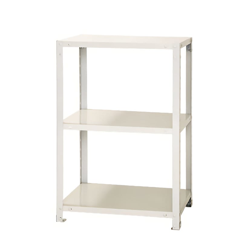 北島　スマートラック　ＮＳＴＲ－３３６　ホワイト　３段　キャスター無し