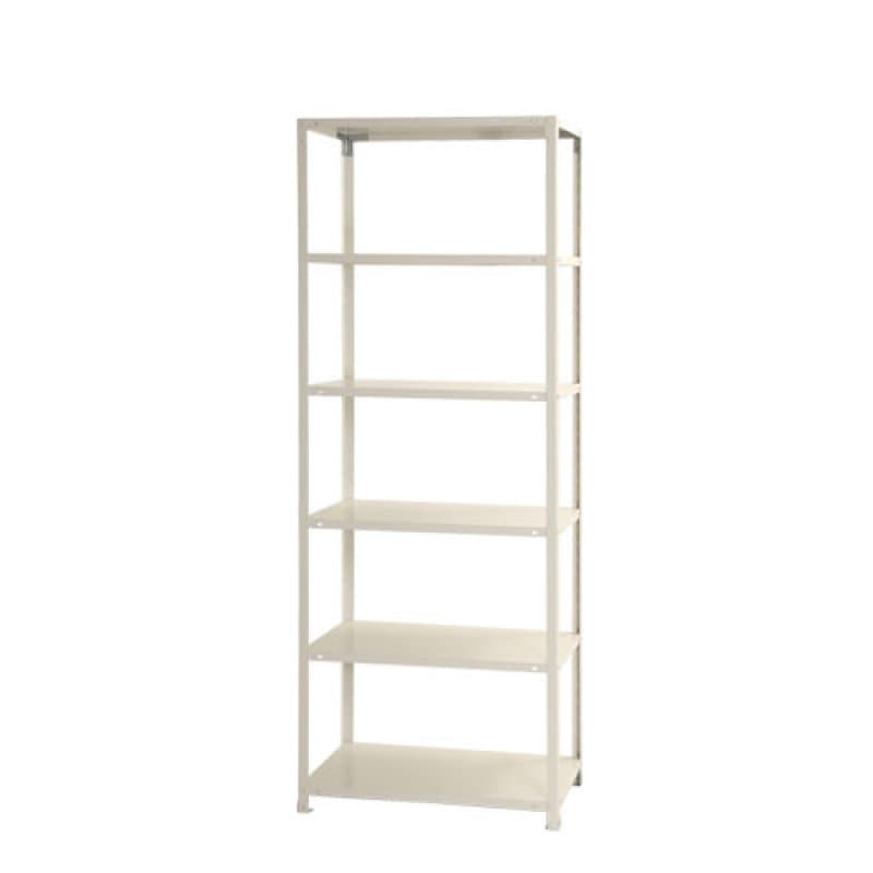 北島　スマートラック　ＮＳＴＲ－７５４　ホワイト　６段　キャスター無し