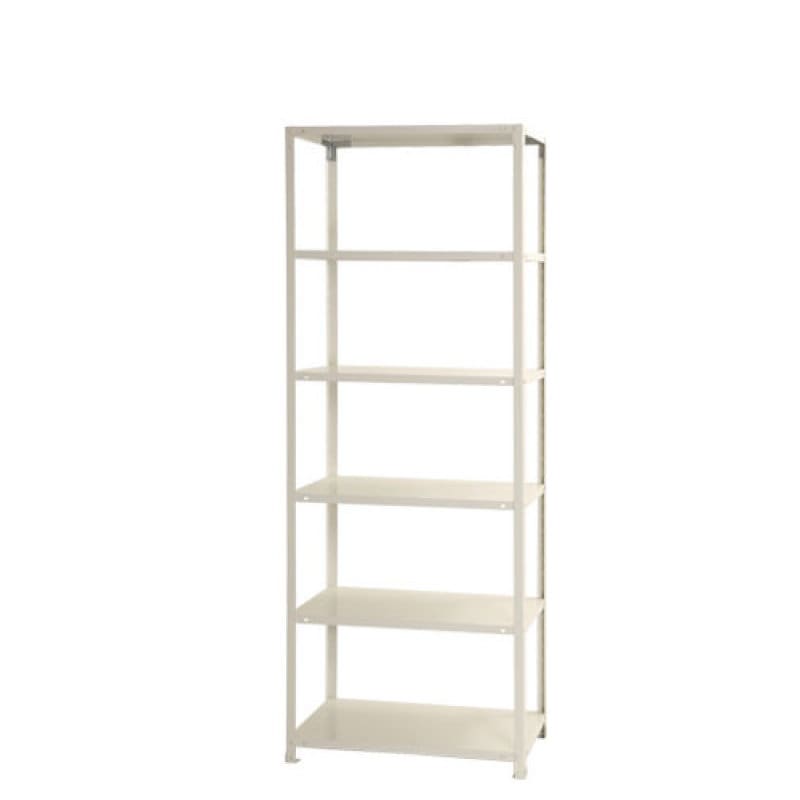 北島　スマートラック　ＮＳＴＲ－７５７　ホワイト　６段　キャスター無し