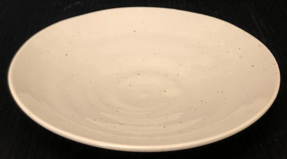 軽量皿　１６．５ｃｍ　粉引　美濃焼