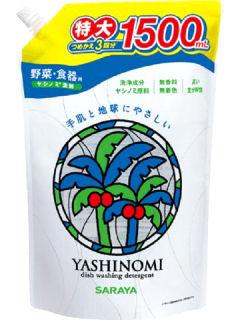 サラヤ　ヤシノミ洗剤　食器用洗剤　詰め替え用　１５００ｍＬ
