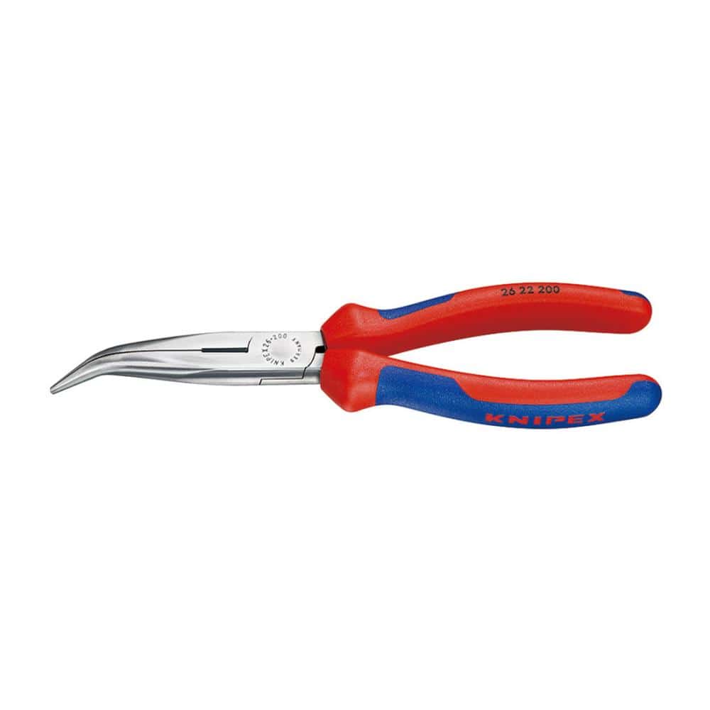 ＫＮＩＰＥＸ　４０度先端先曲　ラジオペンチ　２００ｍｍ　コンフォートハンドル　２６２２－２００