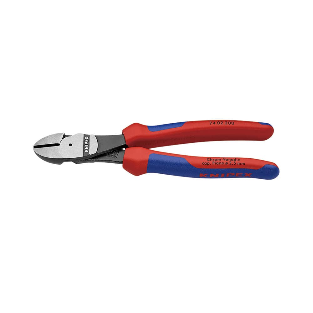 ＫＮＩＰＥＸ　強力型斜ニッパー（硬線用）　２００ｍｍ　コンフォートハンドル　７４０２－２００