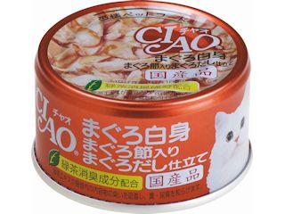 いなば　ＣＩＡＯ（チャオ）　まぐろ白身まぐろ節入りまぐろだし仕立て　８５ｇ