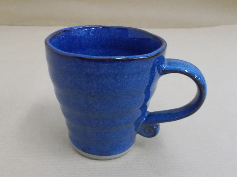 【美濃焼】マグ　サークル　ナマコ