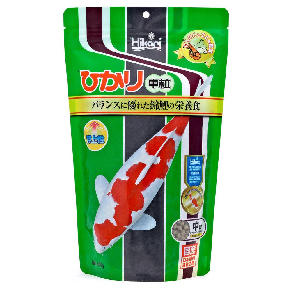 キョーリン　ひかり　錦鯉用飼料　中粒　４００ｇ