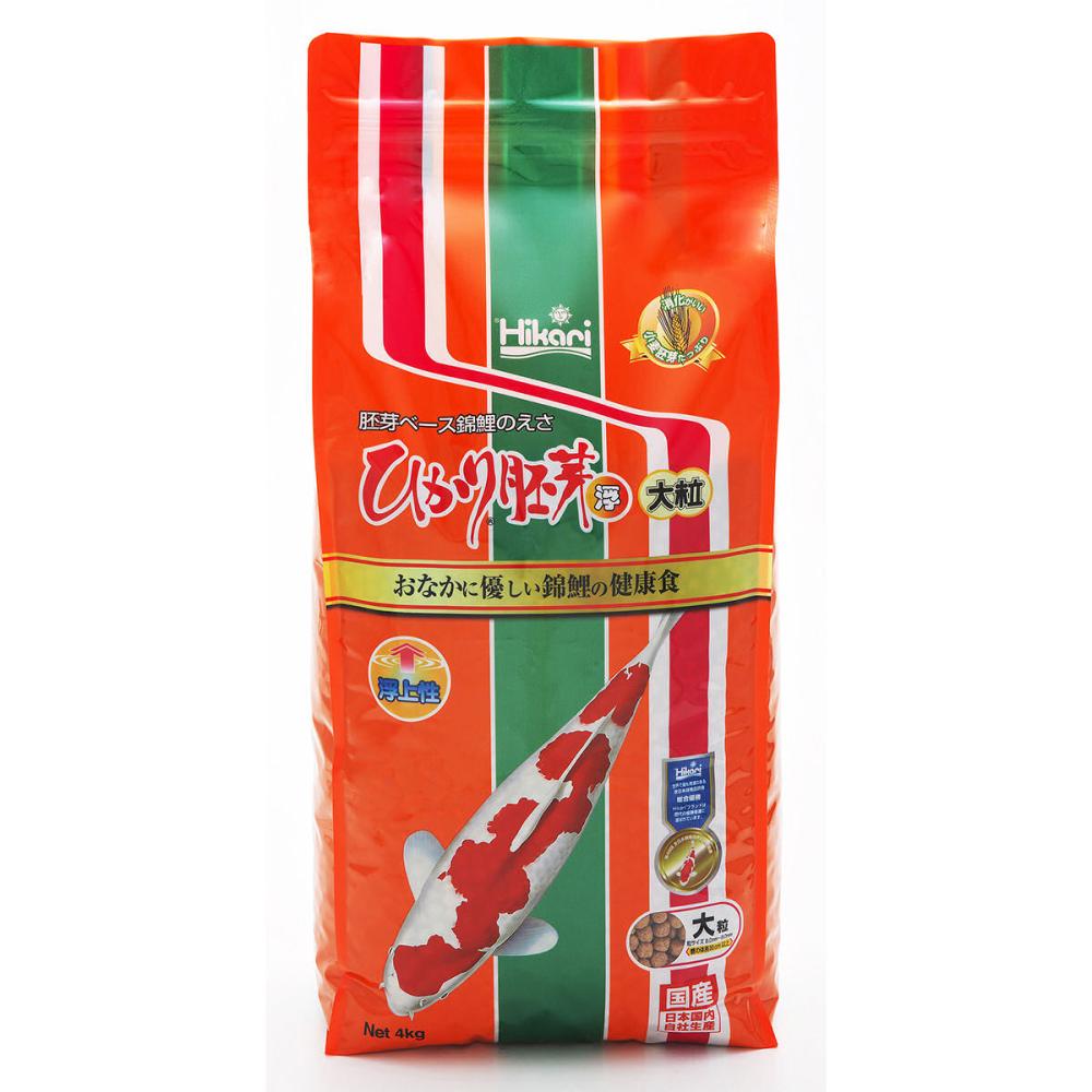キョーリン　ひかり　胚芽　浮上　錦鯉用　大粒　４ｋｇ