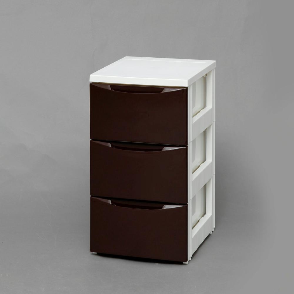 スリムチェスト　ＣＯＤ－３２３　ホワイト／ブラウン