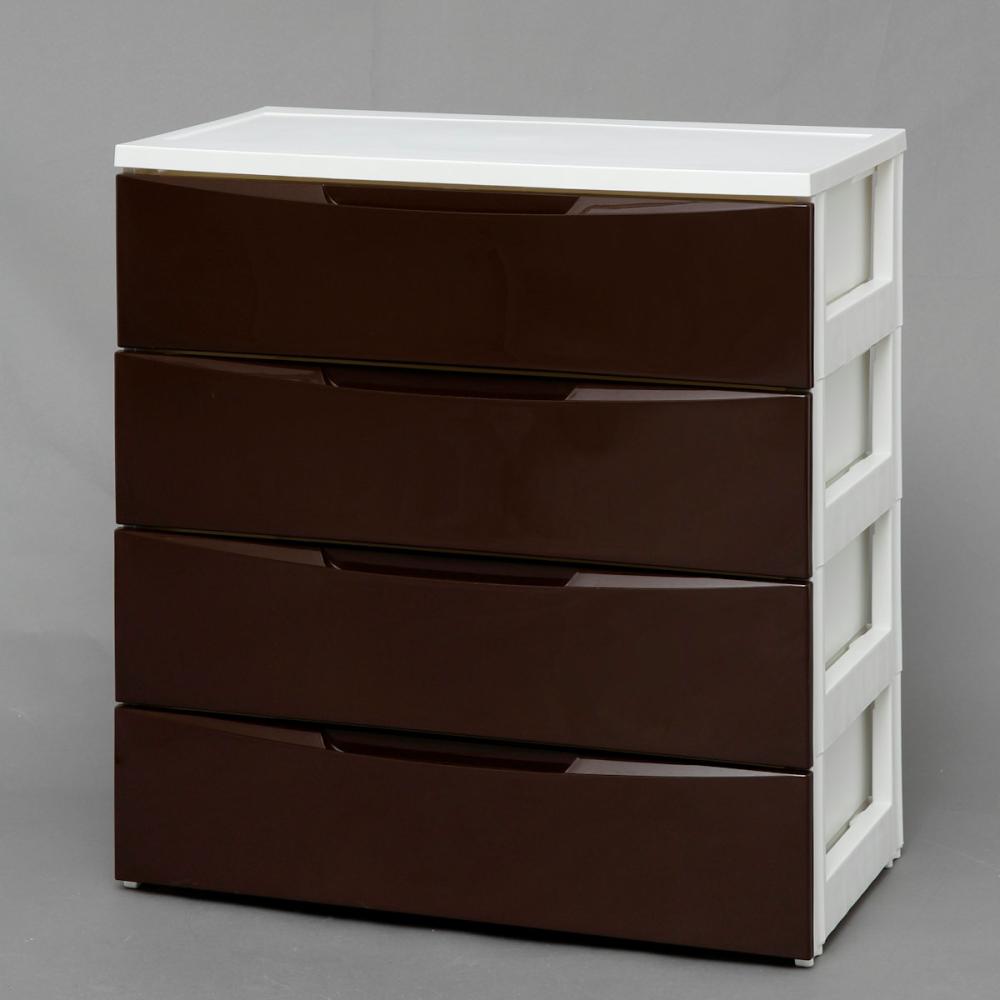 ワイドチェスト　ＣＯＤ－７２４　ホワイト／ブラウン