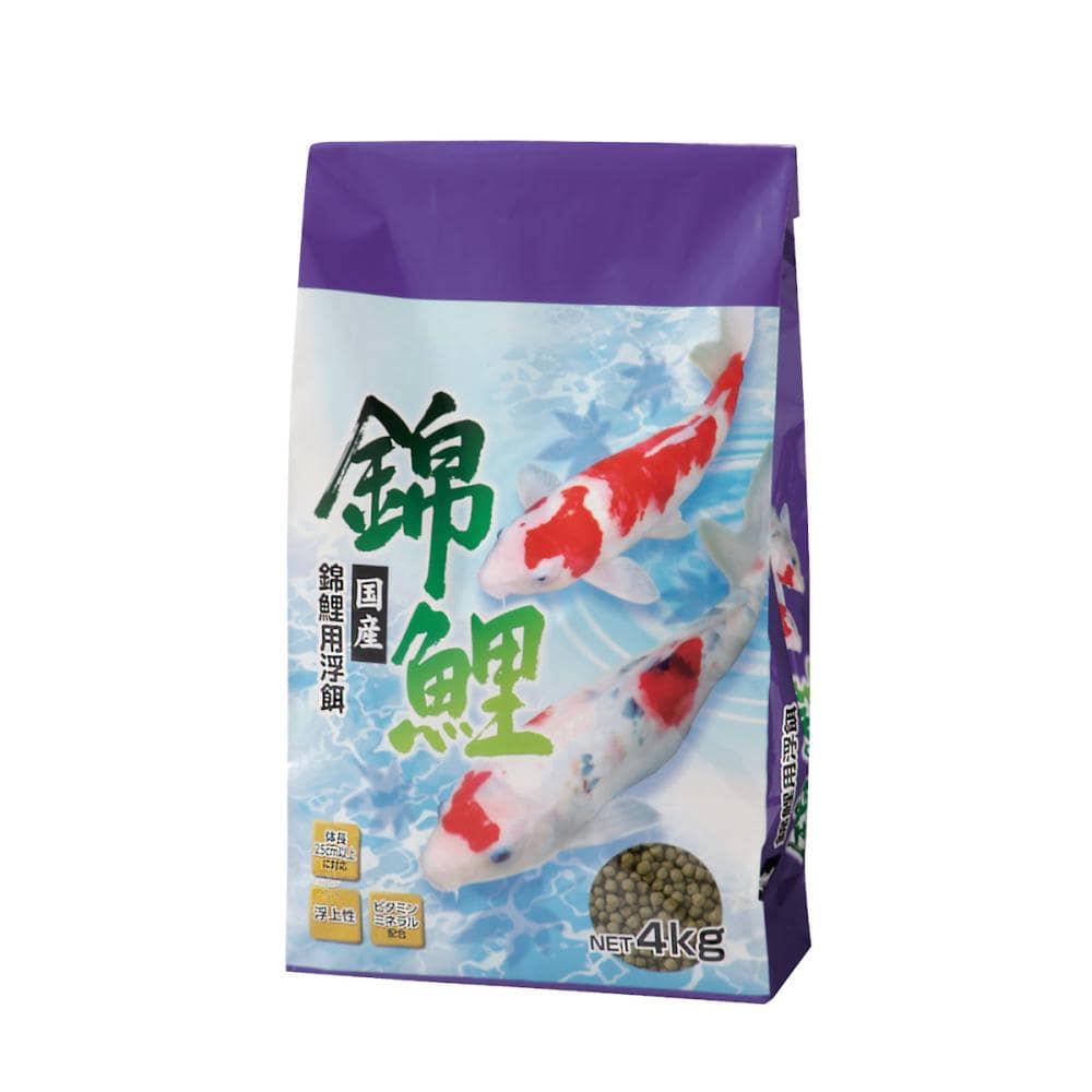 錦鯉　錦鯉用浮餌　４ｋｇ
