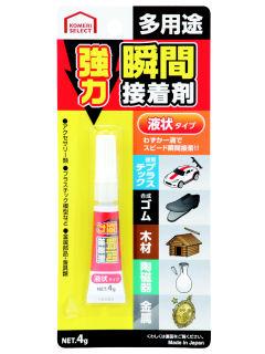 瞬間接着剤　４ｇ　液状