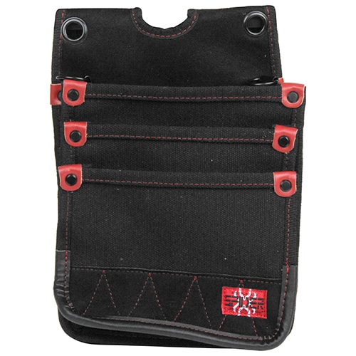 ＳＫ１１　鳶用帆布腰袋３段　ＳＰＤ－ＭＬ０２