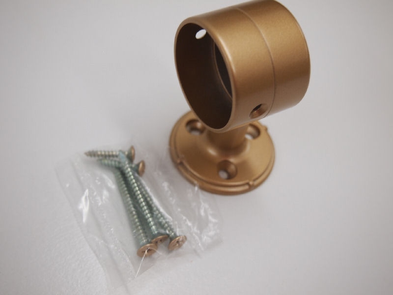 ３５φエンドブラケット　　ゴールド１Ｐ