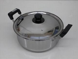アテーナライフ　ステンレス大型鍋　２６ｃｍ