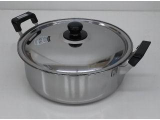 アテーナライフ　ステンレス大型鍋　３０ｃｍ