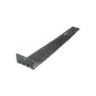 扇型コロニアル雪止め　黒　後付