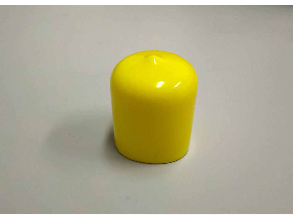 パイプキャップ　直径２５．４ｍｍ用　黄色