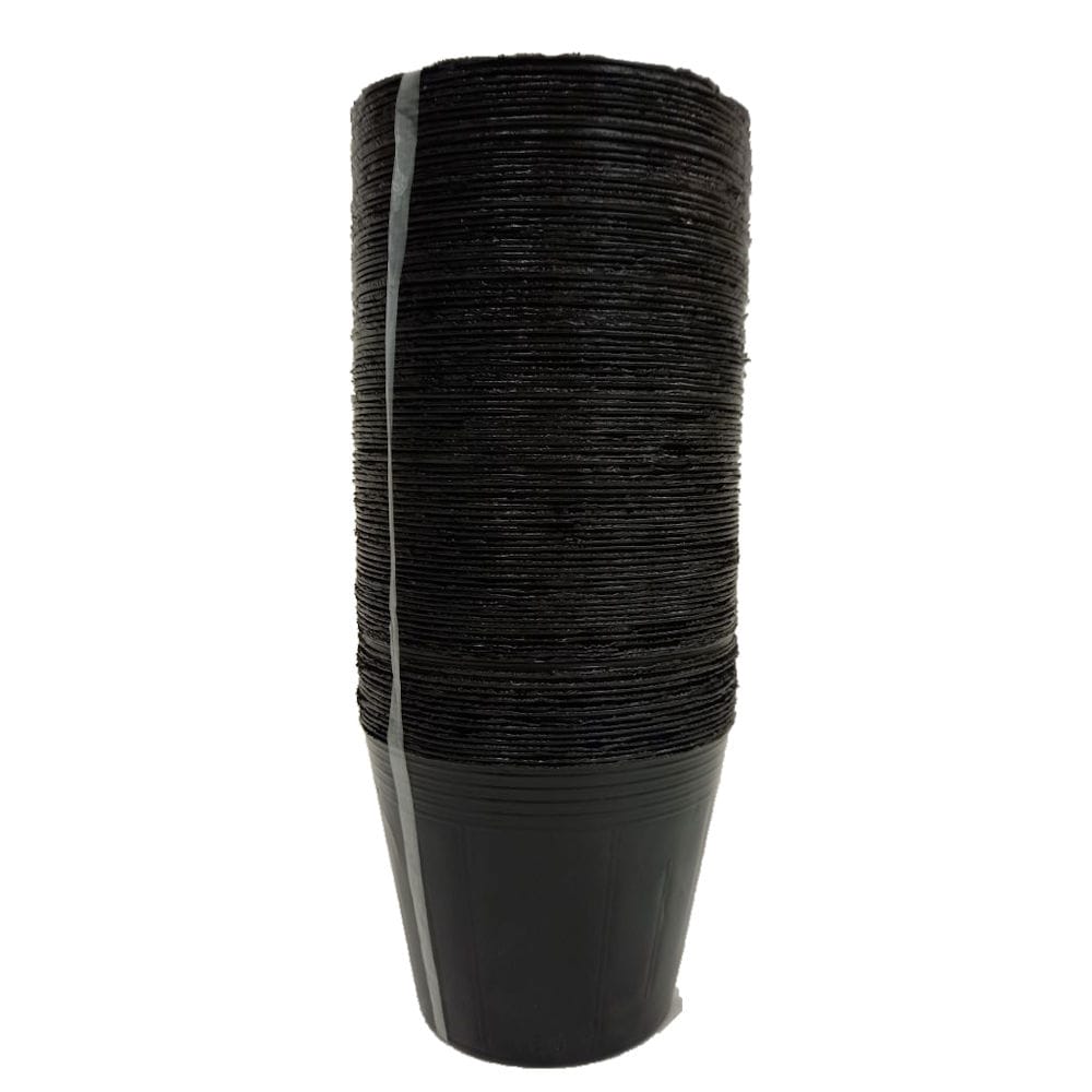 ポリポット　１２ｃｍ　黒　１００個組