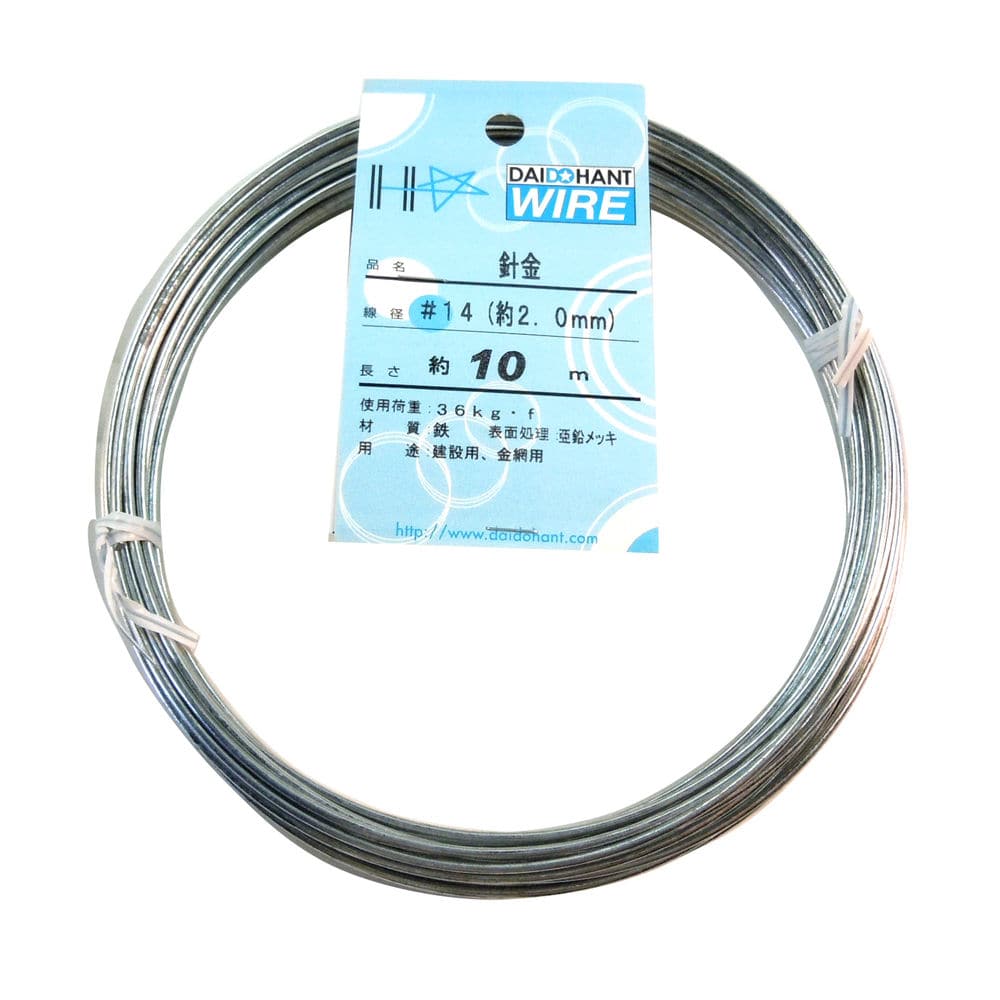 針金　＃１４×１０ｍ