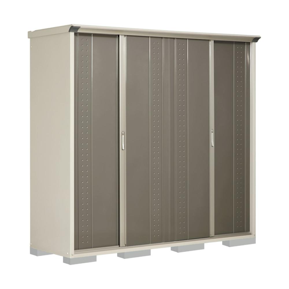 タクボ物置　グランプレステージ ジャンプ　間口２２５×奥行７５×高さ２１０ｃｍ　全面棚タイプ　カーボンブラウン　ＧＰ－２２７ＨＦＣＢ