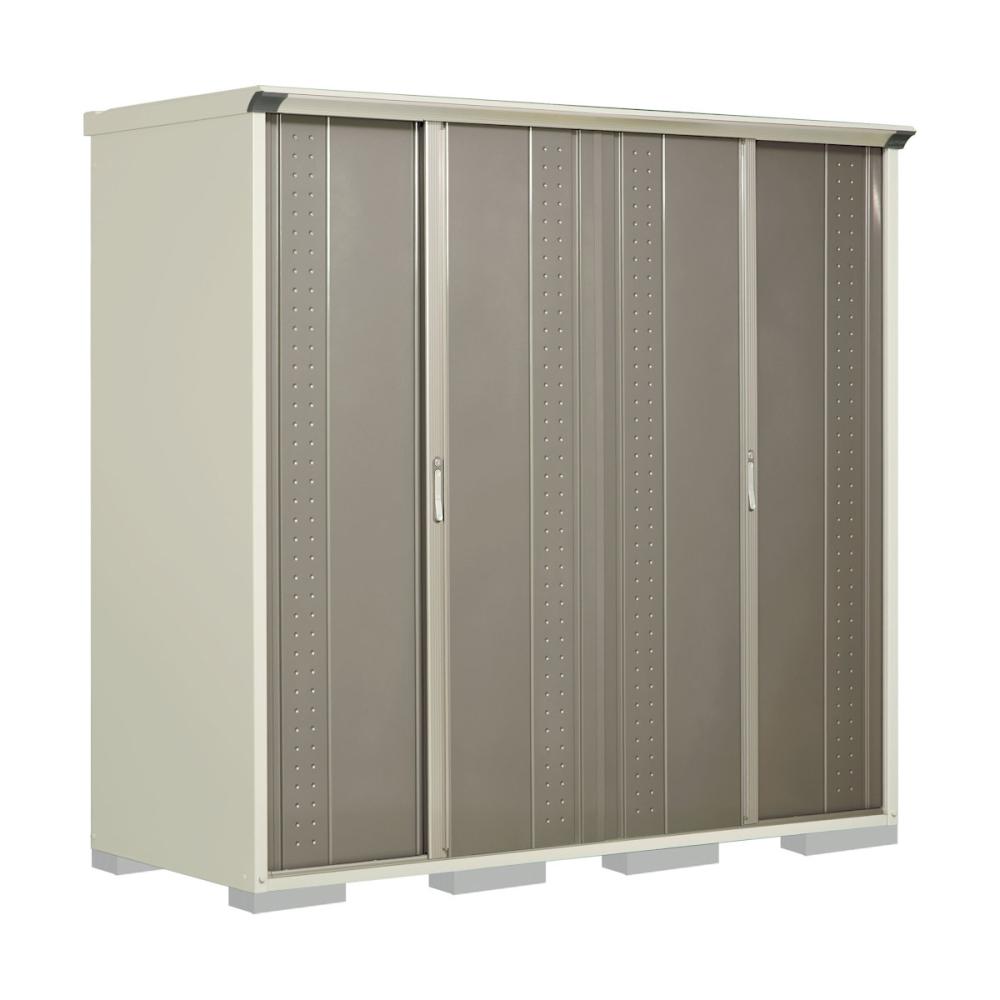 タクボ物置　グランプレステージ ジャンプ　間口２２５×奥行９０×高さ２１０ｃｍ　全面棚タイプ　ムーンホワイト　ＧＰ－２２９ＨＦＭＷ