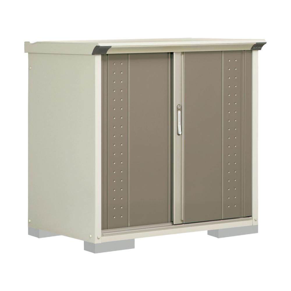 タクボ物置　グランプレステージ ジャンプ　間口１１２×奥行７５×高さ１１０ｃｍ　たて置きタイプ　ムーンホワイト　ＧＰ－１１７ＤＴＭＷ