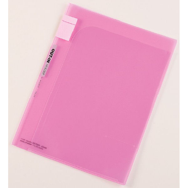 セキセイ　アウトインホルダー　Ａ４　ＰＡＬ－２０６　ピンク