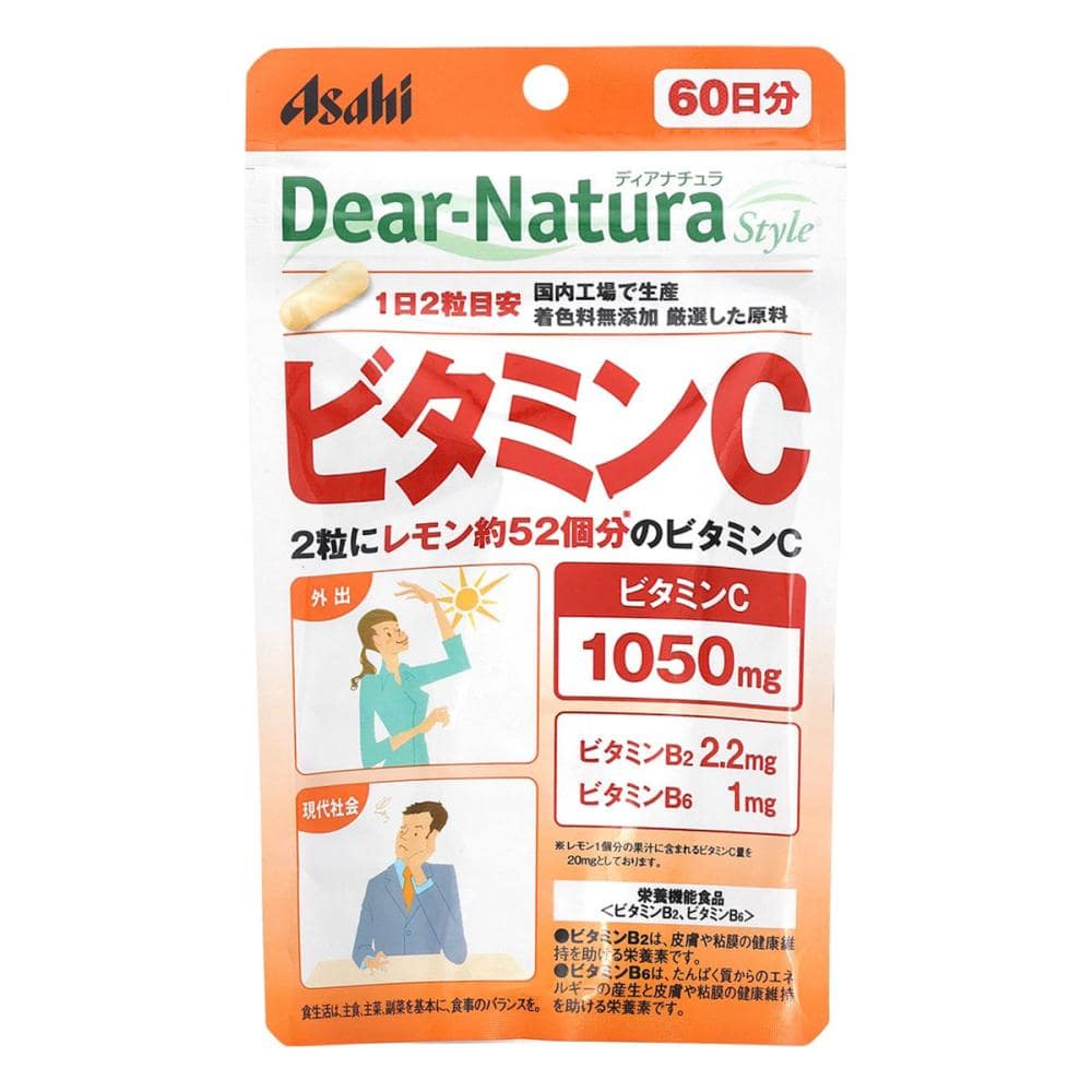 アサヒ　ディアナチュラスタイル　ビタミンＣ　パウチタイプ　６０日分　１２０粒