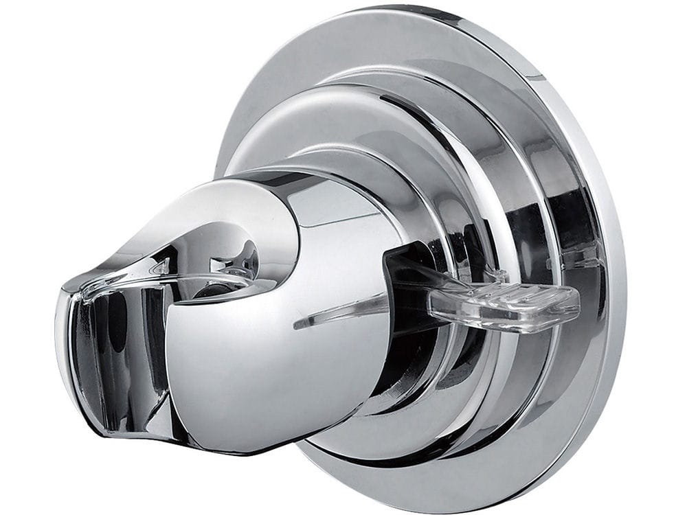 ＳＡＮＥＩ（サンエイ）吸盤シャワーホルダー　掛け具　強力吸盤取付　メッキ　ＰＳ３０－３５３