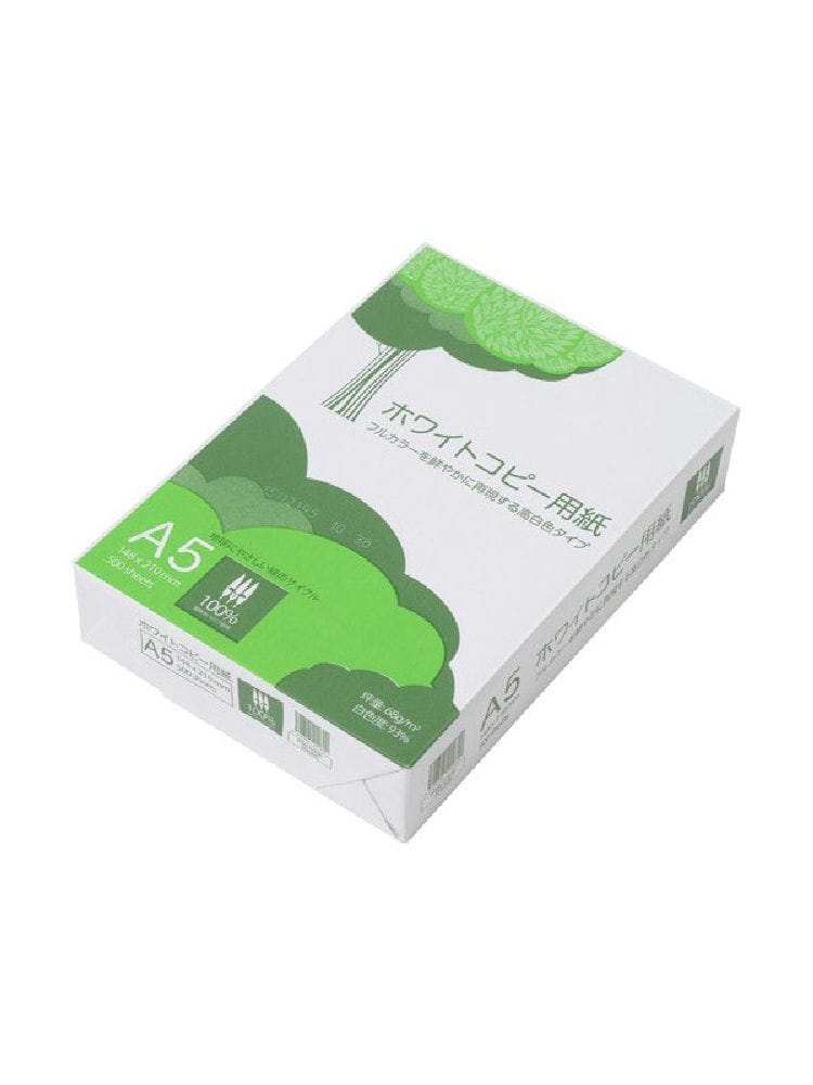 エイピーピー・ジャパン　ホワイトコピー用紙　Ａ５　５００枚入り