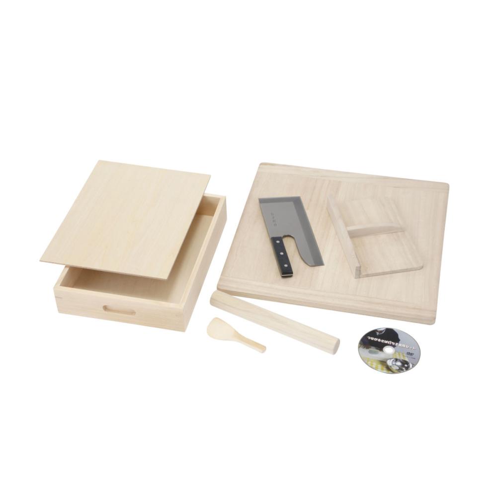 つながるそば打ちセット（２食用）　ＤＶＤ付