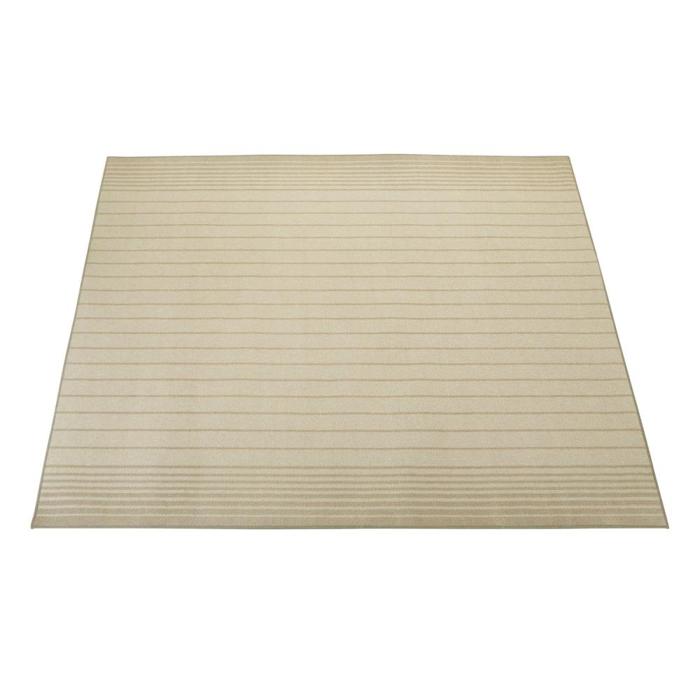 ダイニングラグ　ギャレ・ベージュ　１８０×２２０ｃｍ