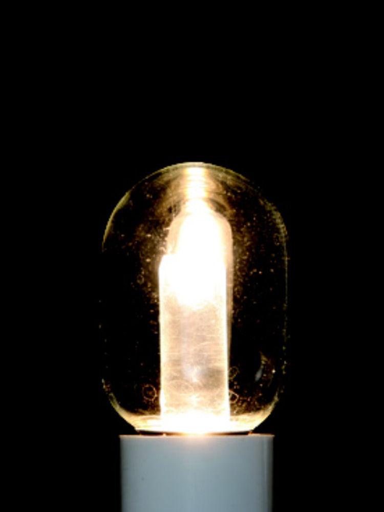 ＬＥＤ電球ナツメ形　クリア　電球色　Ｅ１２