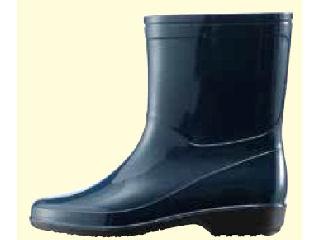 カラーブーツ　ネイビー　２４．０ｃｍ