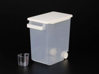 袋ごと米びつ　５ｋｇ　クリア